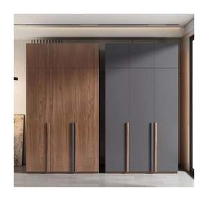 Armoire de chambre à coucher pliable moderne de style européen, de haute qualité, en matériau Zensinc, meubles d'appartement - Product Image 1