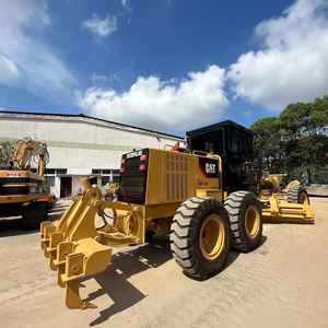 Máquina de alta potencia de segunda mano CAT 140H 140G 140K Motor Grader Japón Gran rendimiento Maquinaria de construcción Motor central - Product Image 6