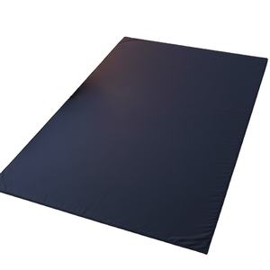 <span class=keywords><strong>Tapis</strong></span> tissé bleu et noir à bordure noire, avec envers antidérapant, idéal pour <span class=keywords><strong>sous</strong></span> le <span class=keywords><strong>bureau</strong></span>, zone de jeux ou chambre d'enfant, revêtement de sol sûr - Product Image 4