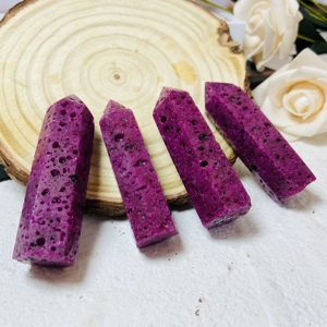 Chất Lượng Cao Tinh Thể Màu Đỏ Chữa Bệnh Đá Bán Buôn Pha Lê Tháp Điểm Tự Nhiên Của <span class=keywords><strong>Ruby</strong></span> Tháp Cho Bộ Sưu Tập - Product Image 3