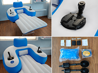 Chaises longues flottantes et jeux aquatiques de luxe personnalisés en PVC pour parcs aquatiques gonflables électriques