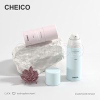 Flacon cosmétique en PETG blanc 30ml 50ml 100ml, flacon cylindrique à pompe pour lotion, crème pour les yeux, huile essentielle, OEM