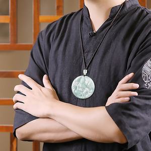 หยกธรรมชาติ สมันตบัทธรา หยกขาว จี้พระพุทธรูป สำหรับทุกเพศ ทุกวัย ของขวัญสไตล์จีน พร้อมใบรับรอง GY62 - Product Image 4