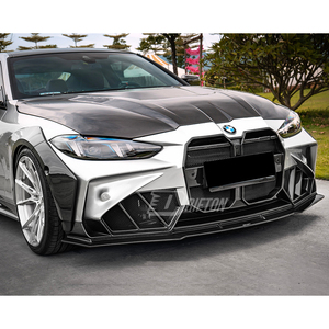 Nouveau capot moteur en fibre de carbone style CMST V3 pour G80 G81 M3 G82 G83 M4, noir, protection UV, adaptable - Product Image 4