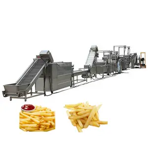 Linea di produzione di patatine fritte congelate di grande capacità