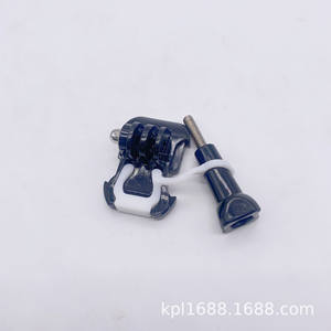 Accessoire de fixation en silicone pour caméra d'action GoPro, base flexible pour planche de surf avec boucle de sécurité anti-détachement et bouchon en caoutchouc - Product Image 3