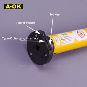 Tuya มู่ลี่1.8Nm แบตเตอรี่ลิเธียม AM28-ES-<span class=keywords><strong>EZ</strong></span> ขนาด28มม. ม้วนมู่ลี่แบบชาร์จไฟได้มอเตอร์ A-<span class=keywords><strong>OK</strong></span> โอเค - Product Image 5