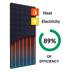 Système solaire hybride PVT 10 kWp avec panneaux thermiques et photovoltaïques - Product Image 1