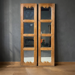 Cadre de miroir en bois vintage de luxe pour la décoration de la maison, adapté à la salle de bain, au salon et aux mariages - Product Image 6