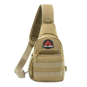 Sacs de poitrine imperméables portables pour hommes, sacs à bandoulière pour hommes, randonnée, camping, cyclisme, sacs unisexes à bandoulière - Product Image 2