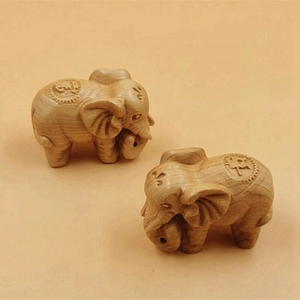 Handicraft 3d Animal Wooden Thuja Wood Rich <strong>Elephant</strong> Home Decor Ornaments Wooden <strong>Elephant</strong> Sculpture Crafts <strong>Gifts</strong> - Product Image 6