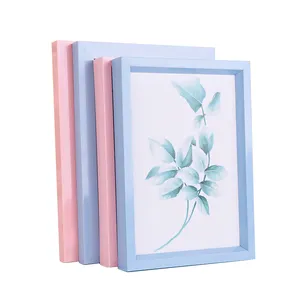 Wholesale small 11x14 wall table decorative plastic photo frame picture frame