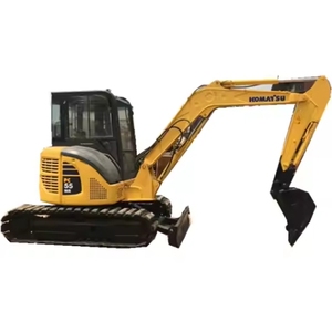 Mini-excavatrice Komatsu PC55MR d'occasion, poids en ordre de marche de 6 tonnes, modèle 2016, capacité de la benne de 0,4 m³, testée et inspectée, à vendre - Product Image 1