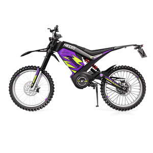 Moto électrique tout-terrain Hezzo 72v 8000w haute puissance, moto double usage - Product Image 4