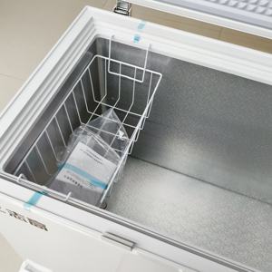 Congélateur horizontal à ouverture supérieure H 388L, congélateur à coffre à porte unique, congélateur commercial à refroidissement direct, grande capacité, réfrigérateur-congélateur - Product Image 4