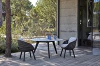 Maison fête jardin grande salle à manger dîner ensemble de meubles table d'extérieur chaise en bois de teck massif