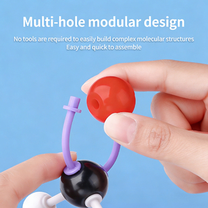 Modelo de enseñanza de <span class=keywords><strong>química</strong></span> de PVC de estructura molecular de agua <span class=keywords><strong>H2O</strong></span> para visualizar la estructura molecular en el aula - Product Image 3