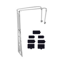 Filet de protection anti-poussière pour PlayStation 5 Slim Anti-poussière Housse de protection Set Console Plug Kit anti-poussière pour PS5 Slim Game Console
