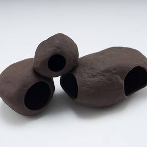 Jarra de cerámica Saim, decoraciones para acuario, pecera, cueva, conos de cría, cueva para ocultar y descansar - Product Image 4