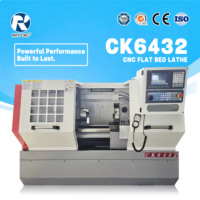 Torno CNC de Servicio Pesado CK6432 Usado |   Motor de Husillo de 4kW con Giro Máximo de 360 mm, Control GSK/Fanuc, Alta Rigidez, Funcionamiento Automático