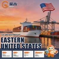Servicios de Carga Aérea y Terrestre DDP Económicos, Tarifas de Envío, Agente de Carga FBA Amazon, Seguro, Soporte 24/7, Logística China-EE. UU.