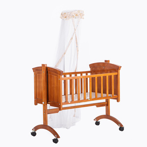 Meubles modernes multifonctionnels en bois massif pour bébés Berceaux pour nouveaux-nés <span class=keywords><strong>Lit</strong></span> bébé sûr pour l'école et la <span class=keywords><strong>chambre</strong></span> à coucher - Product Image 6