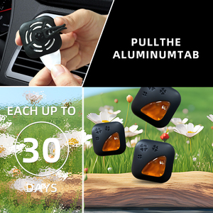 Difusor de aceite esencial de ambientador automático con clip de ventilación de coche ecológico de larga duración OEM para eliminación de olores - Product Image 6