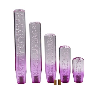 JDMotorsport88 Pommeau de levier de vitesse universel 20cm JDM Racing <span class=keywords><strong>Crystal</strong></span> Bubble - Product Image 1