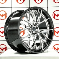 Jantes de voiture pour passagers Maxtera en fibre de carbone forgée sur mesure, style VMP-206, pour Porsche 911, BMW, McLaren, Audi G63 AMG, Urus, jantes en alliage