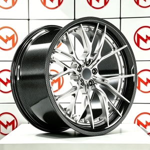 Jantes de voiture pour passagers Maxtera en fibre de carbone forgée sur mesure, style VMP-<span class=keywords><strong>206</strong></span>, pour Porsche 911, BMW, McLaren, Audi G63 AMG, Urus, jantes en alliage - Product Image 4
