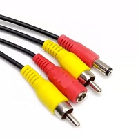 Cable de Alimentación RCA DC de 5M-50M, Cable de Extensión para Cámara de Seguridad de 5.5x2.1MM