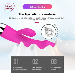 Massageador Vaginal Recarregável USB Sem Fio à Prova d'Água com Vibrações Clitorianas Rosa Roxo Vermelho Variedade de Cores - Product Image 3