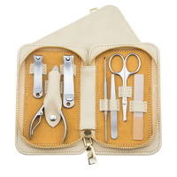 Kit professionnel de coupe-ongles et ciseaux en acier inoxydable avec outils de maquillage pour manucure et pédicure - Coffret cadeau durable