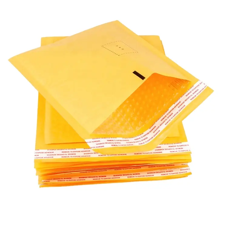 Заводская цена, конверты из крафт-бумаги с пузырьками, почтовые пакеты