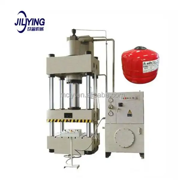 J & Y Demister-Pad-Pressure-Vessel Craft Stamping Press Línea de producción de prensa de tambor hidráulico