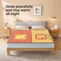 Couverture chauffante électrique en gros avec réglage de température unique, en tissu non tissé, 150x80cm, pour la chaleur domestique de la chambre à coucher