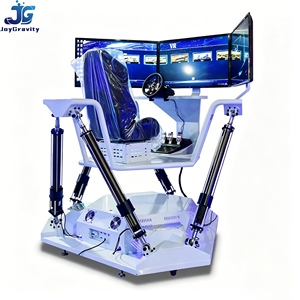 Simulador de Carreras VR con 3 Pantallas, Simulador de Conducción con Movimiento 3D 5D 7D 9D, Simulador de Auto Arcade, Nueva Máquina de Juegos VR 2026 - Product Image 1