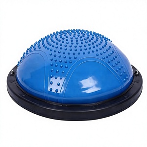 <span class=keywords><strong>Sfera</strong></span> di <span class=keywords><strong>Equilibrio</strong></span> in PVC di Alta Qualità, Superficie Antiscivolo, Base Semi-Circolare Rinforzata, Capacità di Carico 300 Libbre - Product Image 1