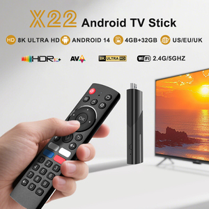 ทีวีสติ๊ก 2025 รุ่นใหม่ X22 4K <span class=keywords><strong>Max</strong></span> อุปกรณ์สตรีมมิ่ง ระบบ Android 14 Wifi6 ชิป H618 รีโมทสั่งงานด้วยเสียง สมาร์ทโฮม สตรีมมิ่ง HD ทีวีสติ๊ก Android - Product Image 2