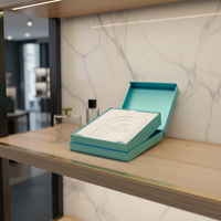 Insert en pulpe moulée personnalisable pour emballage de luxe haut de gamme, boîte cadeau pour parfum