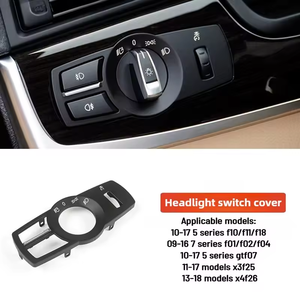 Pulsante Interruttore Fari Pannello di Controllo Luci Interruttore Fendinebbia per <span class=keywords><strong>BMW</strong></span> Serie 5 6 7 <span class=keywords><strong>X3</strong></span> X4 F10 F11 F18 F07 F01 F02 F04 <span class=keywords><strong>F25</strong></span> F26 - Product Image 3