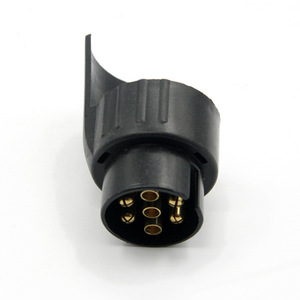 European Style <b>Trailer</b> Plug 7 Pin To 13 Pin Adapter Ea1731 ABS Material Plug In Connection - Product Image 3