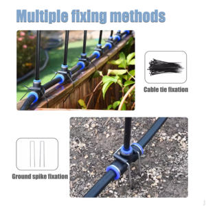 정원, 온실, 수족관용 만능 금속 노즐 분무기 - 농장용 미세 분무, 물주기, 가습, 분무 - Product Image 3