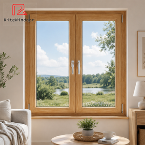 Fenêtre à battant latéral en <span class=keywords><strong>PVC</strong></span> moderne et durable, résistante aux intempéries, isolante thermiquement, facile <span class=keywords><strong>d</strong></span>'entretien, idéale pour salon et appartement - Product Image 1