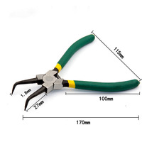 Circlip Plier 7 Inch C Clip Pliers for Snap Ring Remover Retaining Lock Ring Pliers