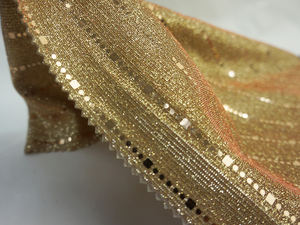 Adorno Liso con Lentejuelas de 2 cm de Ancho, de Lentejuela a Lentejuela, Forrado con Lentejuelas Moonlight para Vestido - Product Image 4