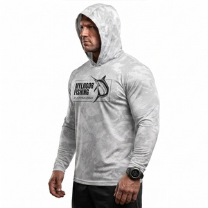 Felpa da Pesca con Protezione UV di Grado Marino e Stampa a Sublimazione, <span class=keywords><strong>Abbigliamento</strong></span> Antivento a Maniche Lunghe per Yacht e Pesca in Mare - Product Image 4