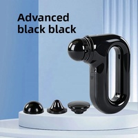 Nouvelle Arrivée 2026 : Mini Pistolet de Massage Fascia Triangulaire avec 4 Têtes pour une Relaxation Professionnelle par Vibrations Haute Fréquence