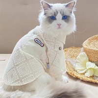 Mode et respirant été chiot chemise mince chien vêtements de protection solaire chat vêtements