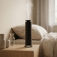 Nouveau diffuseur d'ambiance sans fil rechargeable 120 ml pour salle de bain, désodorisant sans eau, pulvérisateur d'huile parfumée, machine de diffusion d'arômes avec éclairage
